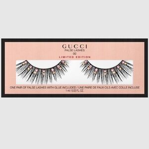 ♦️Gucci Authentic Crystal False Eye lashes limited Edition